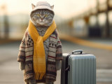 Pour un voyage avec un chat serein, pensez CBD !